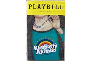 GENERIC Brand New Color Playbill from Kimberly Akimbo at the Booth Theatre starring Victoria Clark Justin Cooley Alli Mauzey Steven Boyer