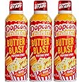 POPCORN PERFECT: Popcorn Butter spray for Microwave and Popcorn Maker, Pop Corn Alternative to Oil, Tastes like Movie Theatre Butter, Better than Kettle corn & Dry Seasoning Toppings, 5 oz (3 Pack)