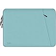Laptop Sleeve Case 13.3 inch, Shockproof Protective Computer Cover with Accessories Pocket, Laptop Bag Compatible with MacBook Air/Pro 13-13.3 inch, Compatible for MacBook Pro 14 inch, LightBlue