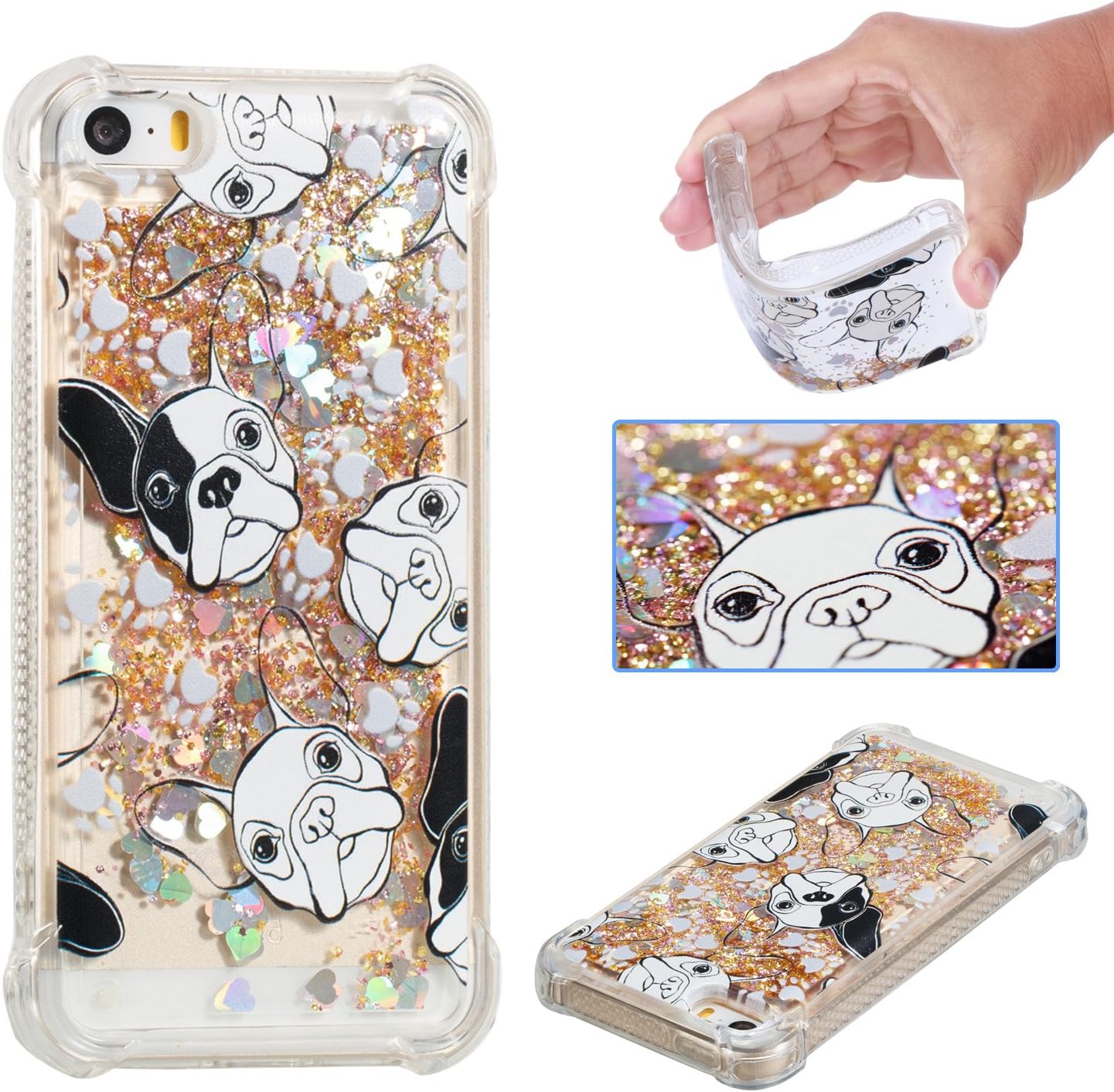 iphone 5s hülle glitzer