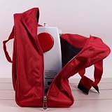 Hobby Gift Sewing Machine Bag Red Polyester Padded Carry Case 47x21x33 cm view 6