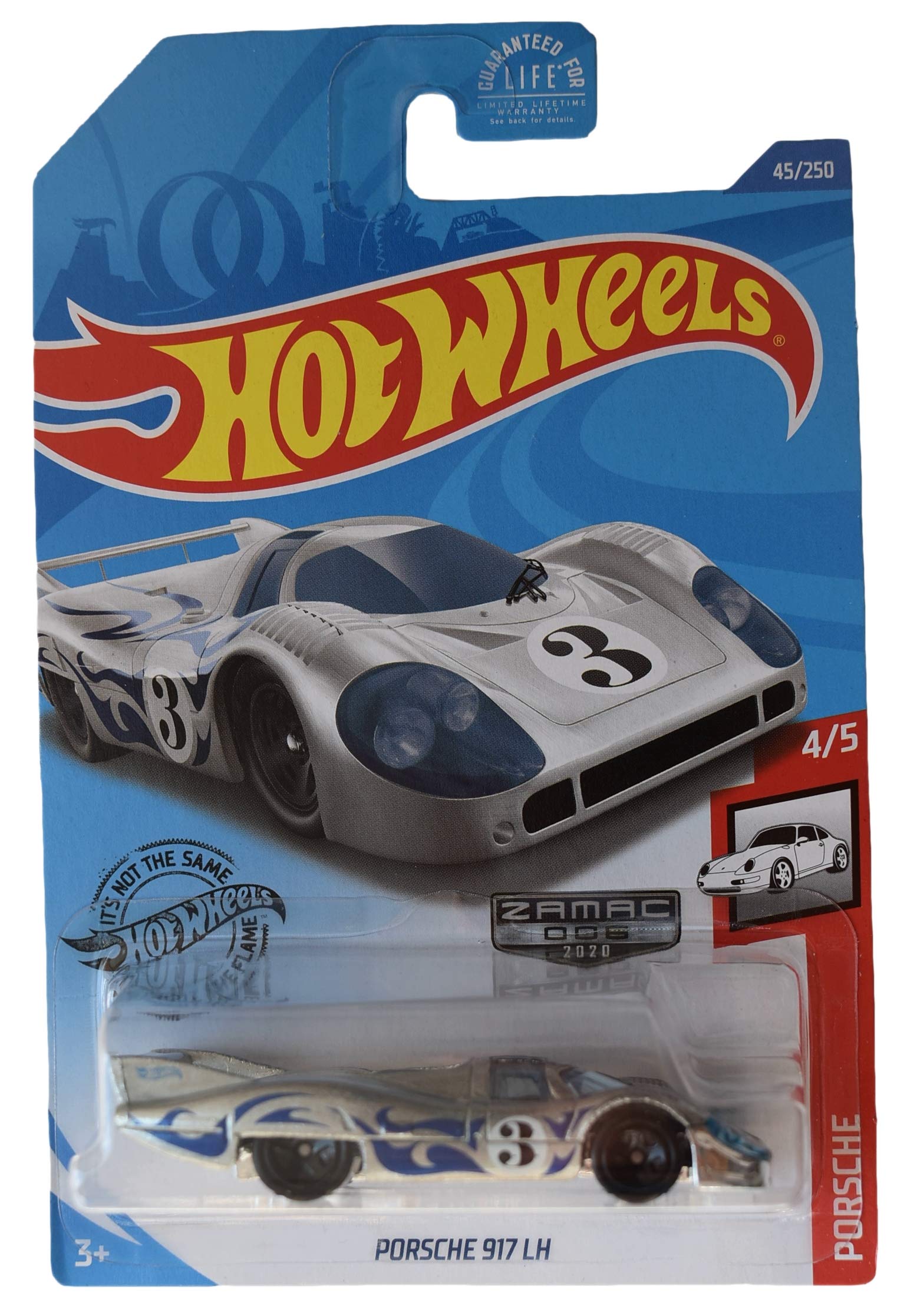 hot wheels porsche 917 lh blue