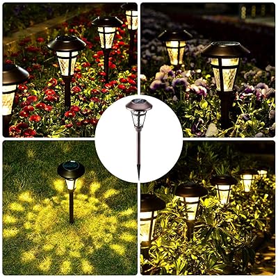 Buy Solpex Solar Pathway Lights Outdoor 6 Pack Solar Garden Lights Bronze Finshed Waterproof Solar Walkway Lights Outdoor Lawn Patio Yard Garden Pathway Walkway And Driveway Online In Indonesia B086dczj6l