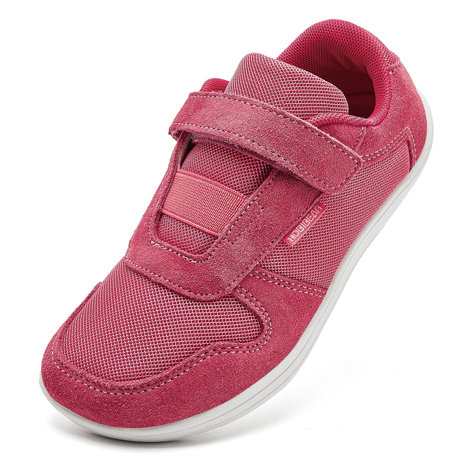 Photo 1 of HOBIBEAR Kids Wide Barefoot Shoes Boys Girls Minimalist Zero Drop Sneakers Fushia, 12.5 Wide Little Kid
