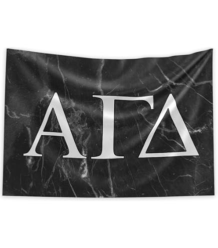 Pro-Graphx Schwarzlicht-Flagge Für Fraternities & Sororities – 91 X 152 Cm, Lizenziert