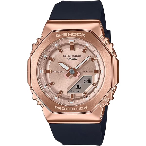 Amazon.com: Casio G-Shock Pink Gold Octagonal Women's Watch