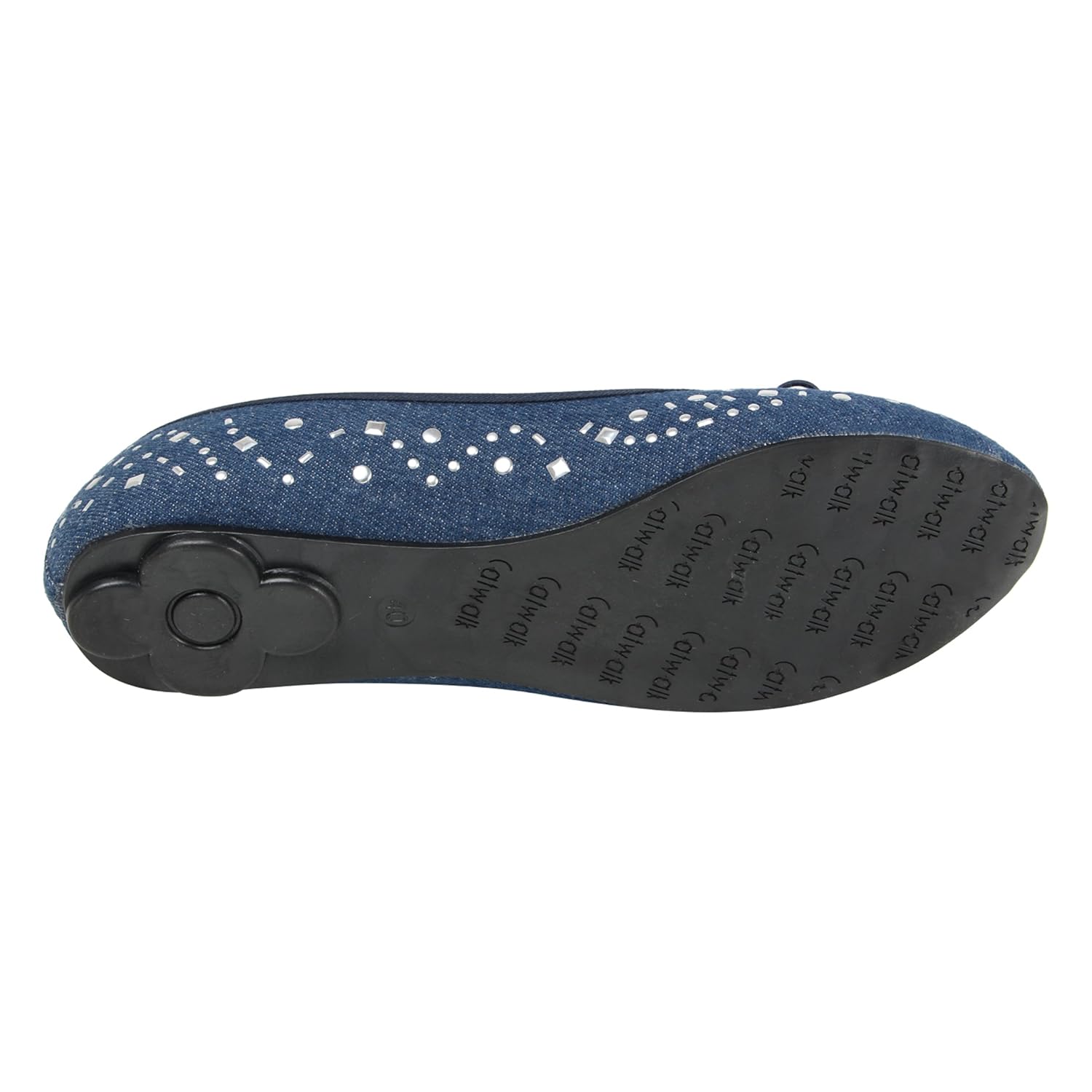 catwalk blue ballerina for women