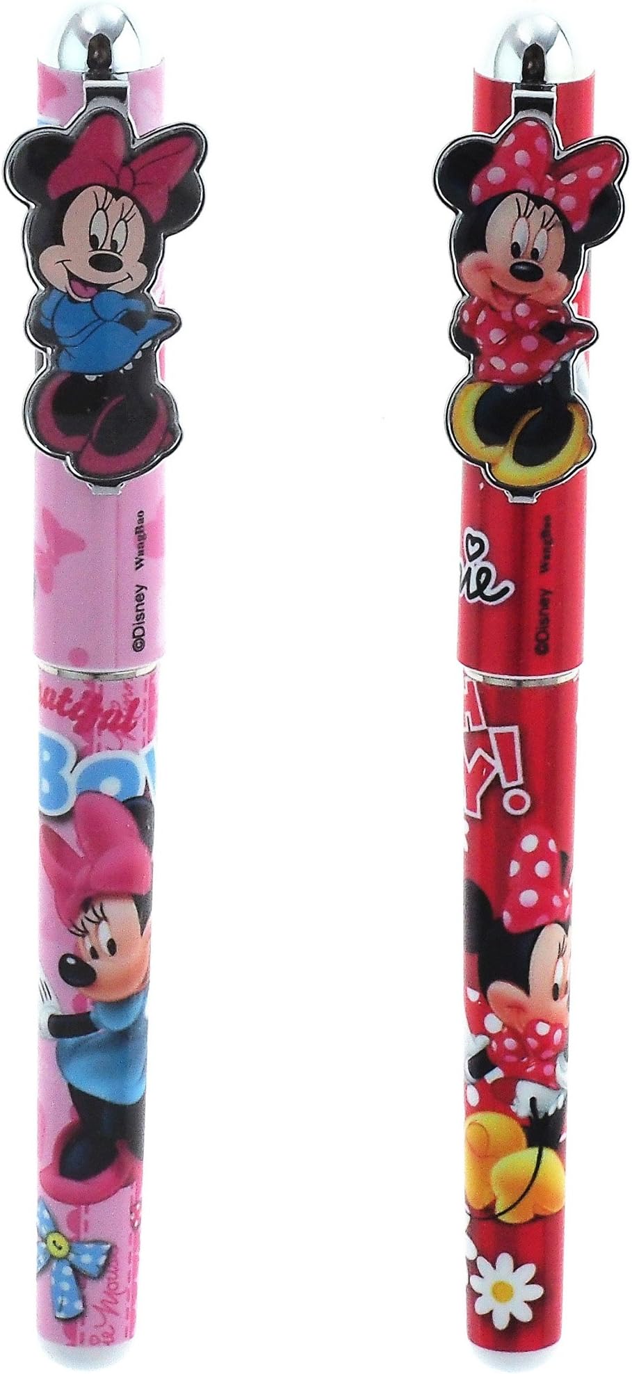 Disney Minnie Mouse 2pc Pen Set (Red, Pink)
