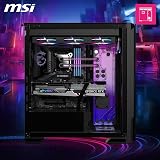 MSI MPG Velox 300R Airflow PZ Mid-Tower Case 360mm Radiator Support view 8