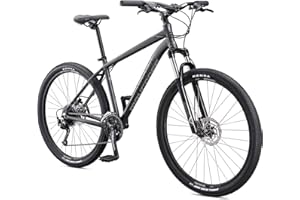 Mongoose Switchback Comp Expert Sport Trail Mountain Bike for Adult Men Women, 16/18/21-Speed Options, 27.5-Inch Wheels, Disc Brakes, Small Medium or Large Aluminum Frames, Hardtail Bicycles