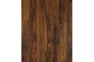 Dimoon Wallpaper 118"x15.7"Wood Contact Paper Brown Waterproof Wood Peel and Stick Wallpaper Thicken Texture Wood Wallpaper Removable Yellow Rustic Wood Grain Self-Adhesive Vintage Cabinet Table Roll