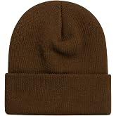 ZOORON Beanie for Men Women Warm Winter Hat Unisex Soft Knit Cuffed Beanie | Skull Cap, Secure fit, Suits Daily Wear, Windproof, Essential Gear for Winter Jogging &amp; Outdoor Sports