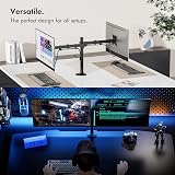 VonHaus Dual Monitor Stand 13-32 inch Desk Clamp 75x75 100x100 VESA view 4