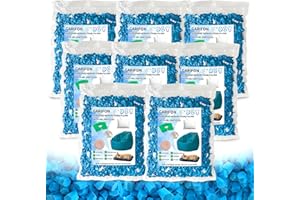 Garifon 40lbs Bean Bag Filler, Pillow Filler Stuffing, Bean Bag Filling, Shredded Memory Foam Filling, Punching Bag Filler, Foam Refill for Pouf/Ottoman Stuffing/Boxing Bag,Added Gel Particles