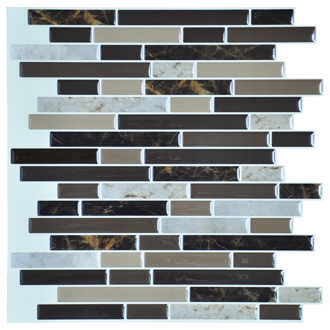 Buy Art3d Self Adhesive Wall Tile Peel and Stick Backsplash for Kitchen