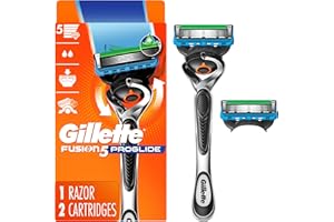 Gillette ProGlide Razor for Men, Handle + 2 Blade Refills