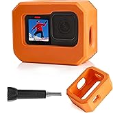 FitStill Floaty Protective Case for Go Pro Hero 13/12/11/10/9 Black | Soft Protective Frame Buoyant Cover Floating Anti-Loss for Snorkeling,Surfing,Diving Hero13/12/11/10/9 Accessories Kit