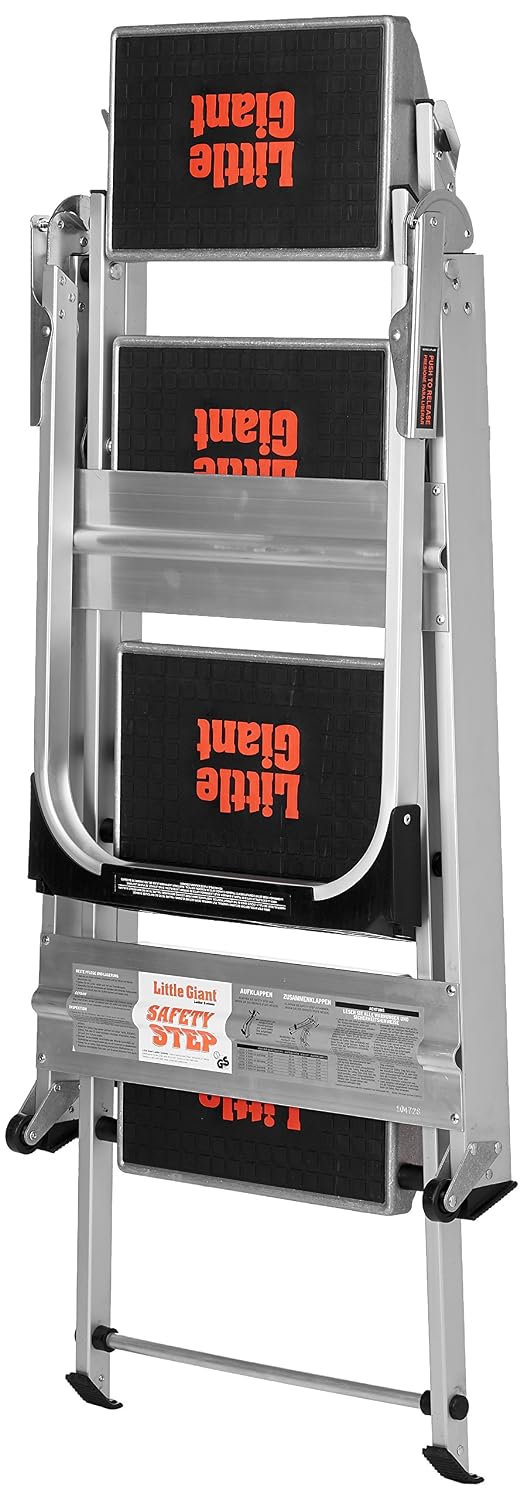 Scale pieghevoli Scala pieghevole 3 gradini Giant lirrle 10310GA  urban-earth.co.uk