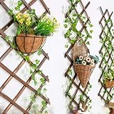 Garden Mile Heavy Duty Wooden Expanding Trellis 180 x 60 cm