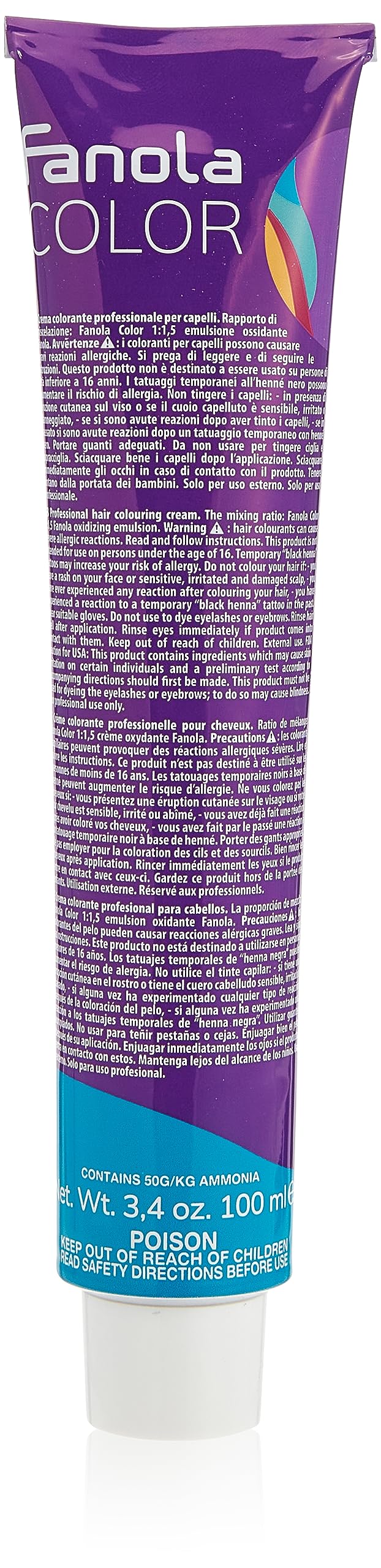 Fanola Cream Colore Colouring Cream Correctors Silver Mixtone, 100 ml