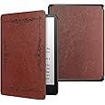 MoKo Case for 6.8" Kindle Paperwhite (11th Generation-2021) and Kindle Paperwhite Signature Edition, Light Shell Cover with Auto Wake/Sleep for Kindle Paperwhite 2021 E-Reader, Vintage Style