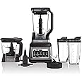 Ninja BN801C, Professional Plus Kitchen System With Auto-iQ, 72oz Pitcher, Black/Silver, 1400W (Canadian Version)