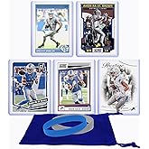 Amon-Ra St. Brown Cards (5) Assorted Football Card Gift Pack - Detroit Lions Trading Cards