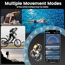 Aichiken Smart Ring Health Tracker, Sleep&Exercise