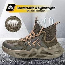 Steel Toe Shoes for Men Women Composite Toe Work