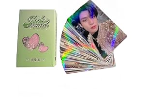 FOURBOM ENHYPEN Laser Cards 50Pcs ENHYPEN Lomo Cards ENHYPEN Album Cards ENHYPEN Flash Card ENHYPEN Postcards Set Gift for ENGENE Party Decorations ENHYPEN Postcards ENHYPEN Merchandise (SUNGHOON)