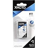 X-ACTO #11 Classic Fine Point Replacement Blades, Pack of 40 (X711)