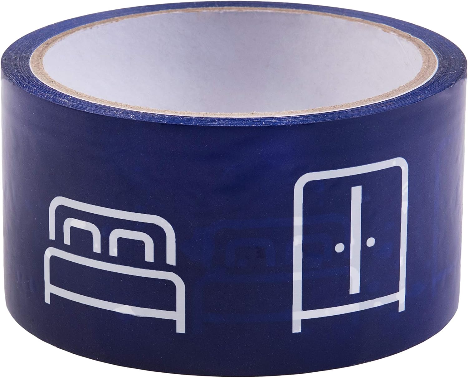 easyMove B22201 Moving Tape Bedroom, Blue, 1-teilig
