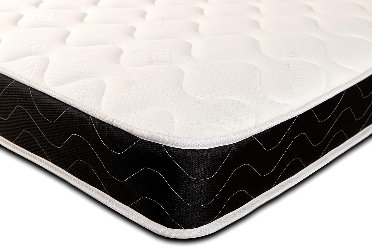 Starlight Beds Midnight Cooltouch Sprung Hybrid Small Double Memory Foam Mattress, Maximum Value, Soft Feel