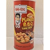 Koh-kae Snack Peanuts Bar-b-q Flavor Coated, product from Thailand, 230g. (8.11oz.)/can
