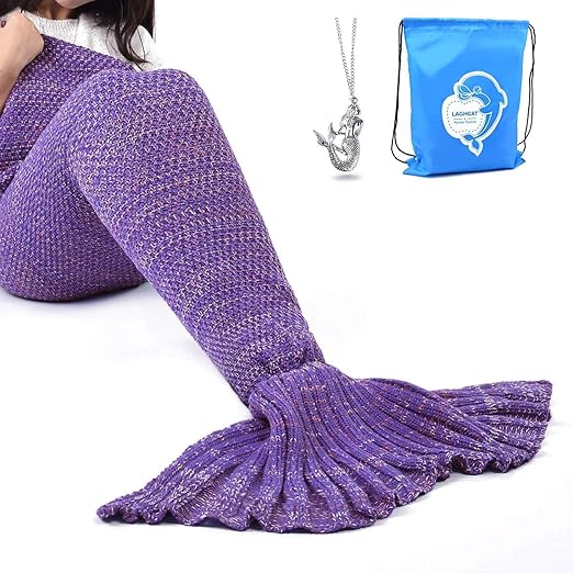 crochet mermaid tail bag