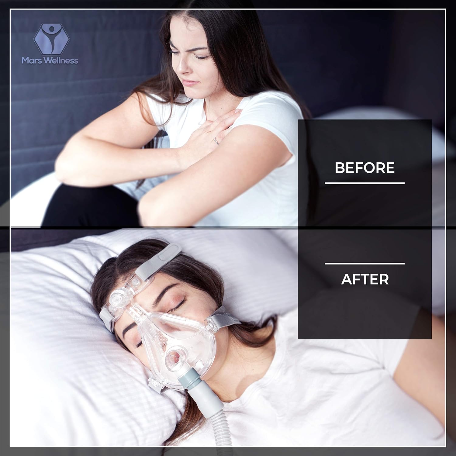 Premium Universal CPAP Tubing Hose 72" - 6 Foot - by MARS WELLNESS: Health & Personal Care