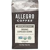Allegro Coffee Organic Espresso Sierra Ground Coffee, 12 oz