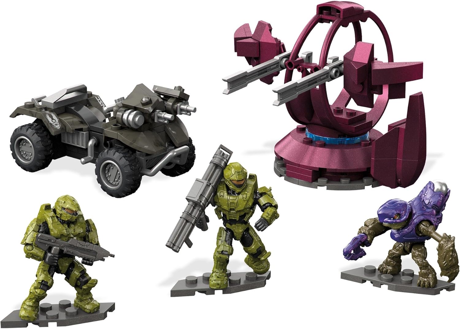 Mega Bloks Vehículo Construx Halo Gungoose Rampage Mega Construx