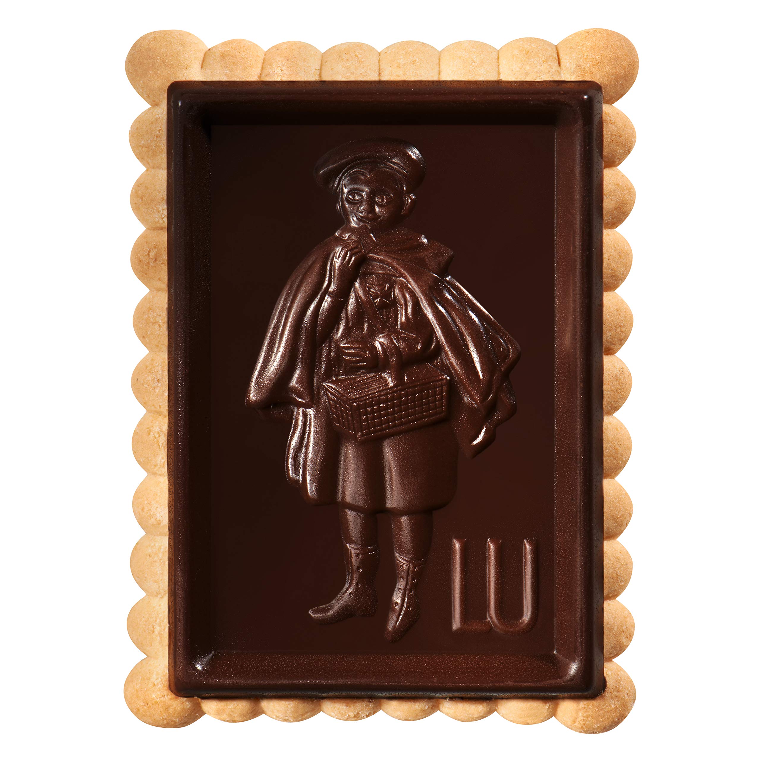 Lu Petit Ecolier European Dark Chocolate Biscuit Cookies, 45 Cocoa, 5.3 oz Buy Online in