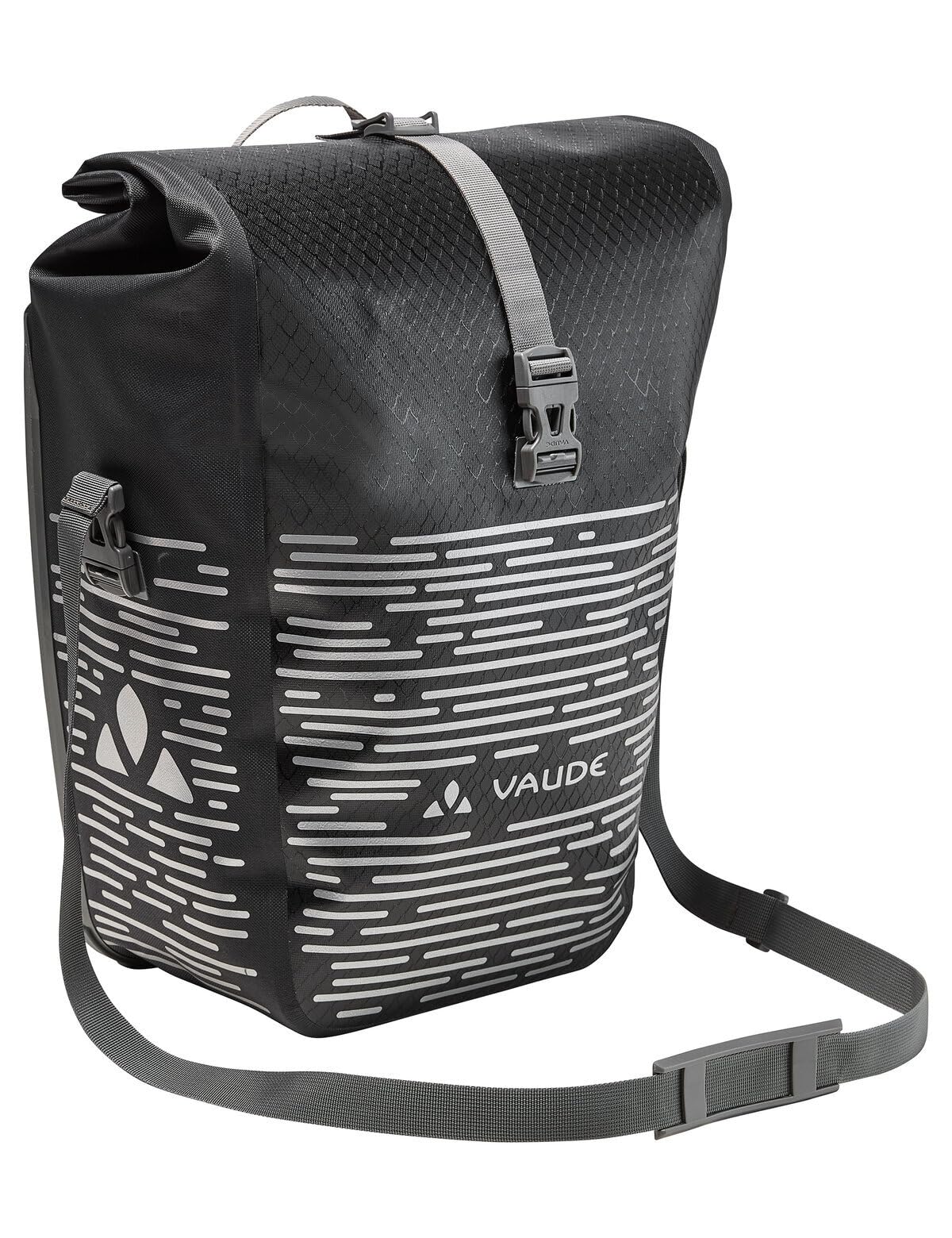 VAUDE Aqua Back Luminum II, Hinterradtaschen, Black, Einheitsgröße 4