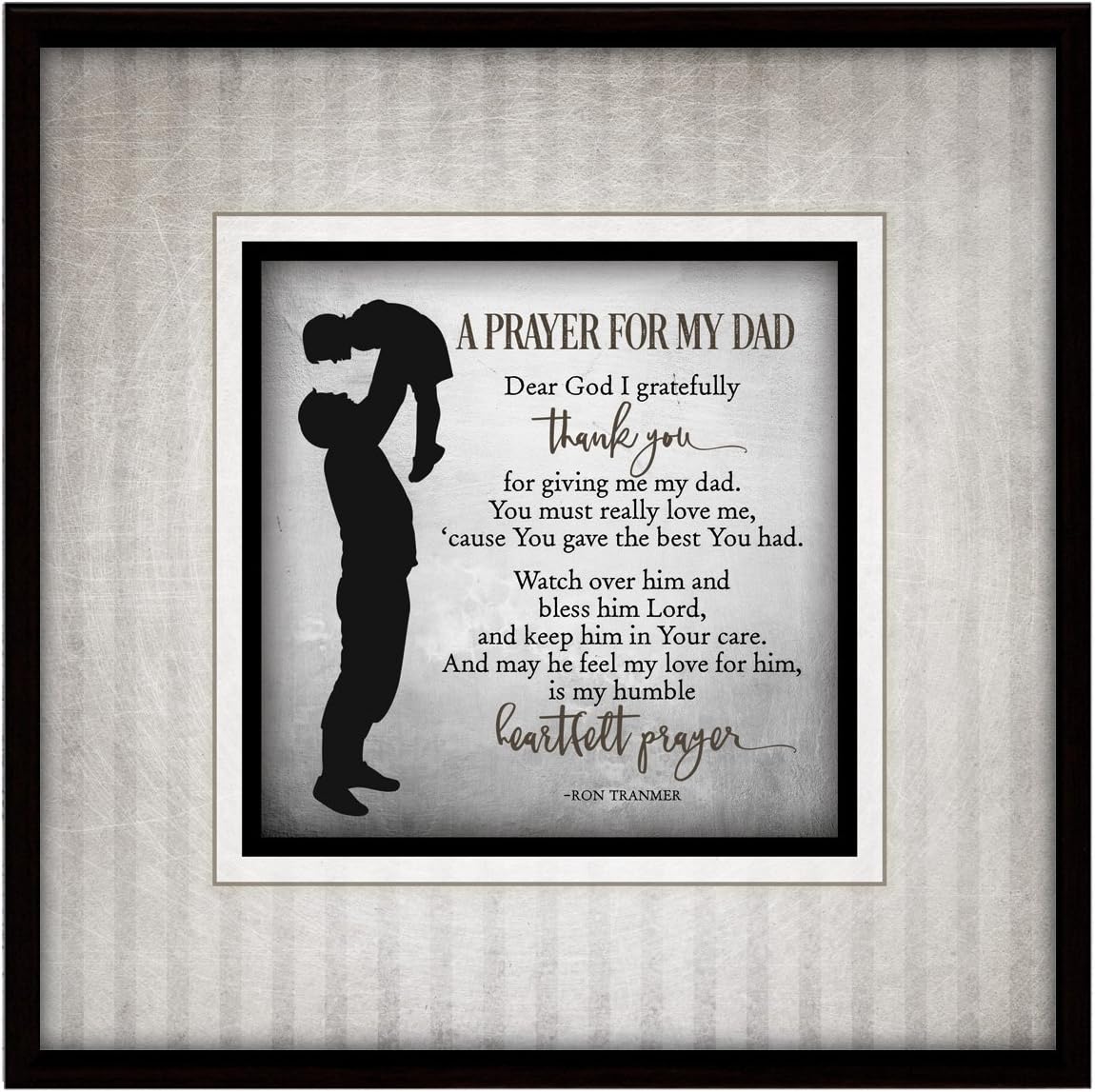 Dexsa Prayer for My Dad Simple Expressions Wood Plaque with Easel