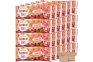 Tribeca Curations | Strawberry Oatmeal Bar Value Pack | 1.2 Ounce | Pack of 24