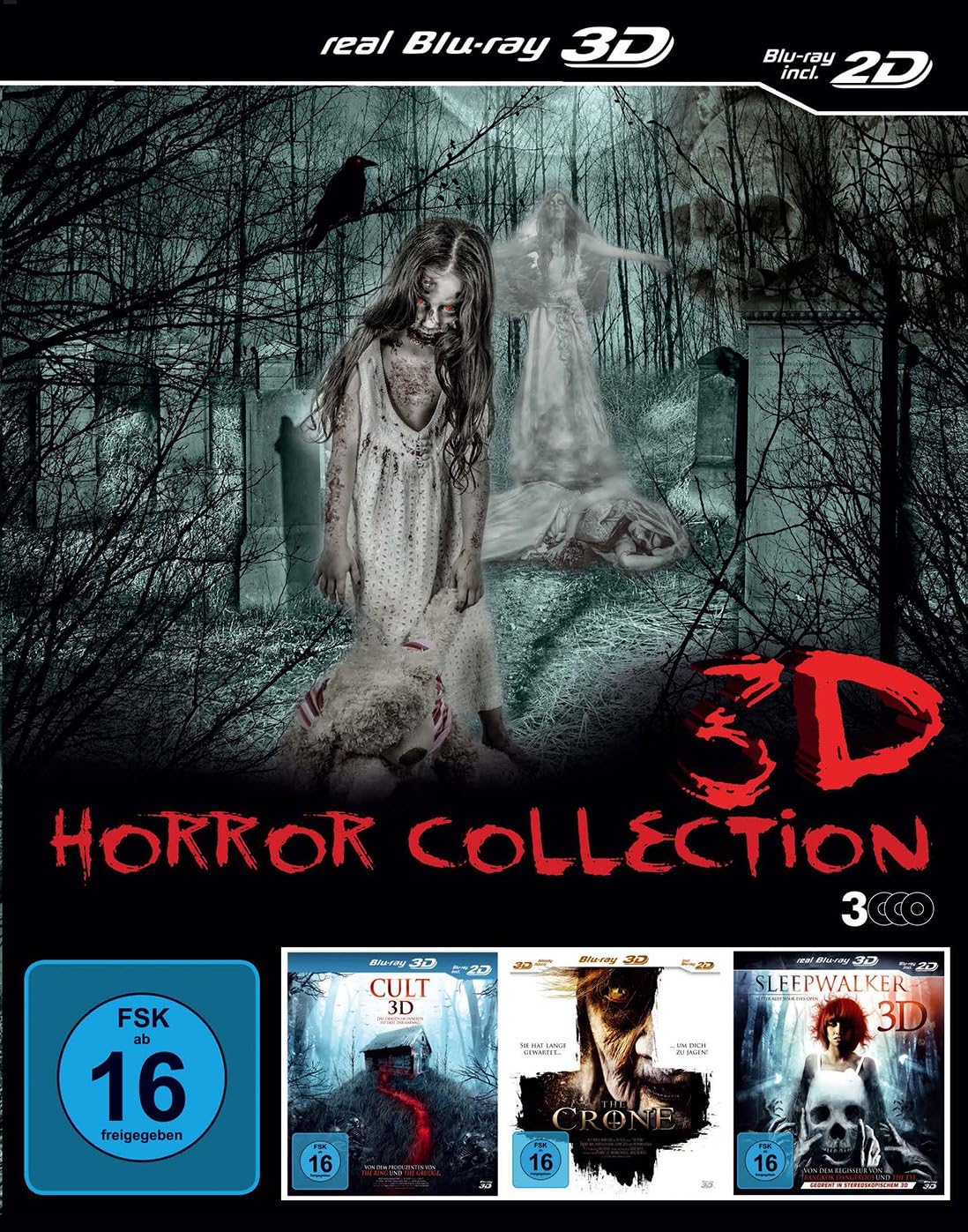 HorrorCollection 3D Box Amazon.co.uk DVD & Bluray