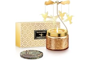 Gifts for Women, Unique Birthday Gift for Women, Gifts for Woman, Rotating Scented Candles, Christmas Gift for Woman Who Have