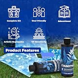 Tenee Complete Cyanotype Kit for Sun Printing on Fabric & Paper view 3