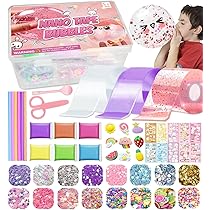 Amazon.com: Jimcii Pink Nano Tape Bubble Kit for Kids with