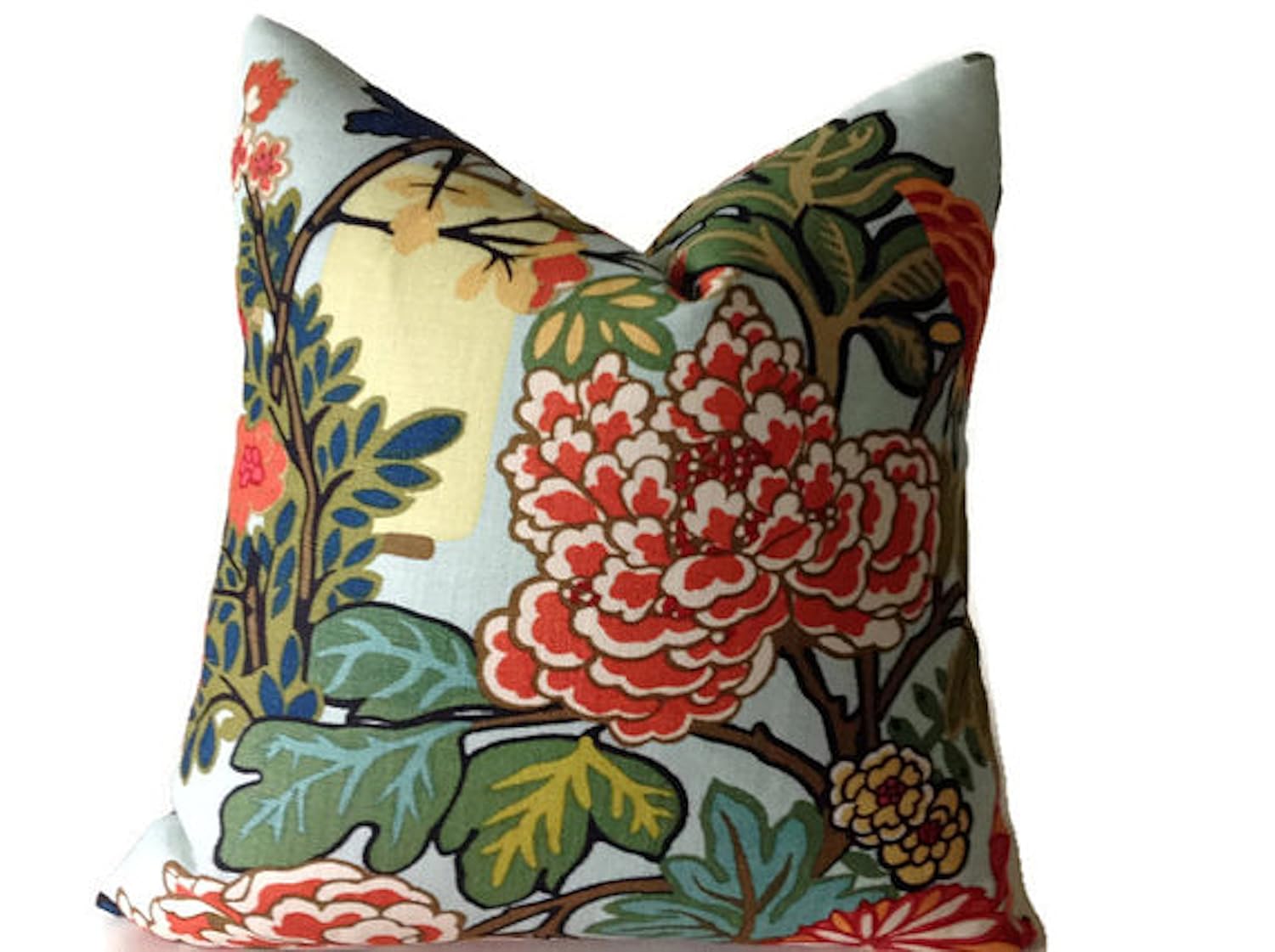 Amazon Com Schumacher Chiang Mai Dragon Pillow Cover In