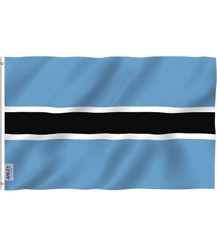 Namibia Flagge 3x5 Fuß Von ANLEY – Lebendige Farben, UV-beständig, Mit Messingösen & Doppelt Genäht