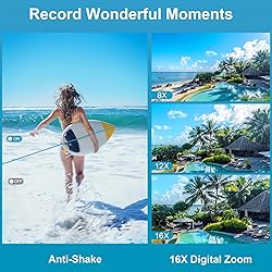 Yifecial 4K Waterproof Digital Camera 11FT