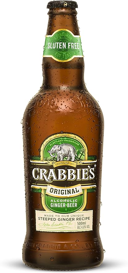 Crabbie S Original Alcoholic Ginger Beer Case Of 12 500 Ml Amazon Co Uk Grocery